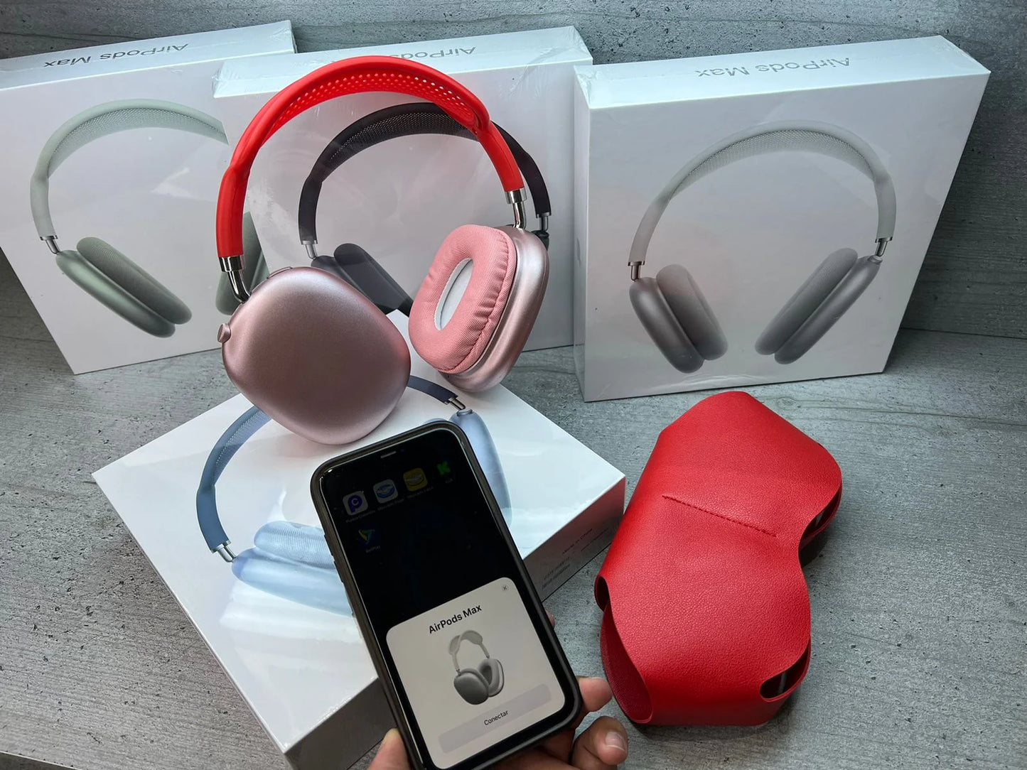 Airpods Max Almohadillas Imantadas - Calidad 1.1
