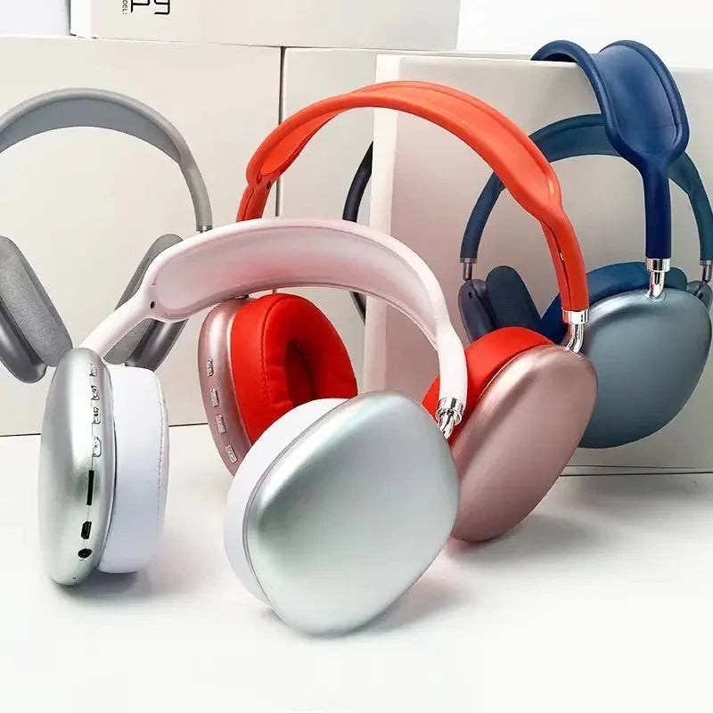 -🎧 Auriculares Bluetooth P9 – Sonido Envolvente y Comodidad Total