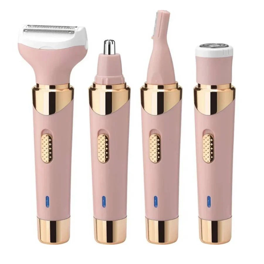 Depiladora Facial Corporal 4 En 1 Recargble