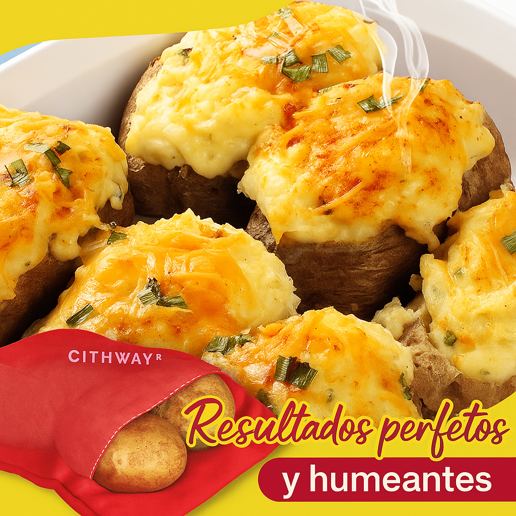 PapaExpress™ Papas listas en solo 4 minutos, esponjosas y llenas de sabor