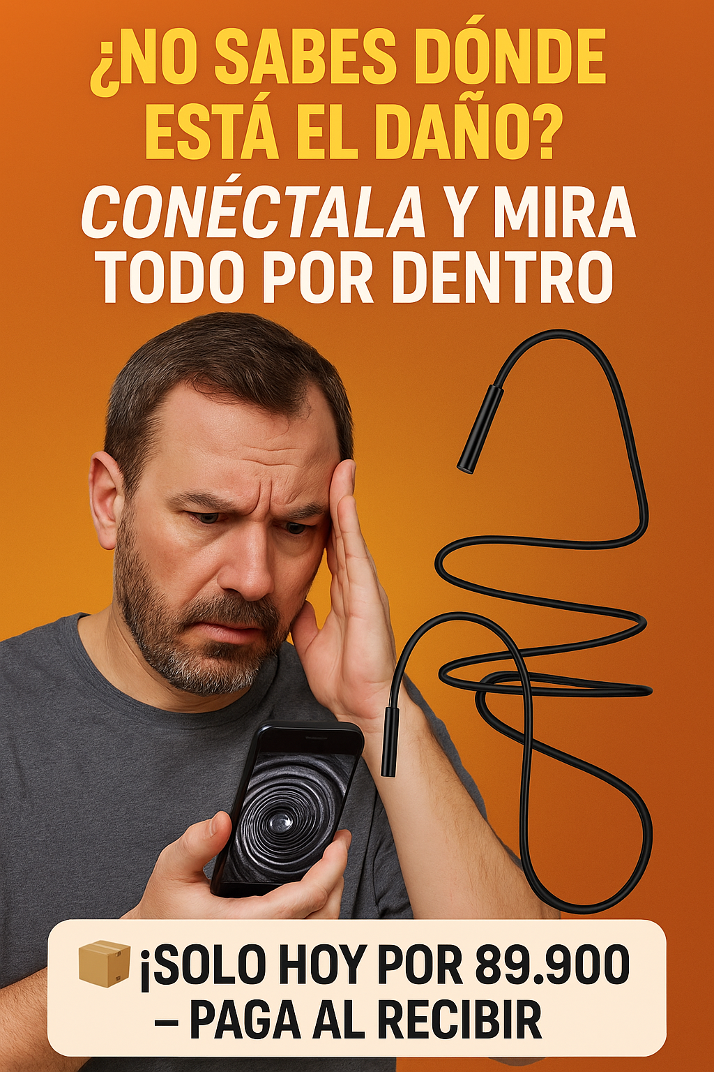 SnakeCam™ - Flexibilidad extrema para ver lo invisible