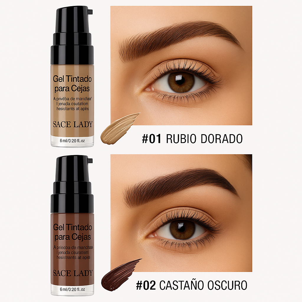 SACE LADY – Gel Tintado para Cejas Waterproof
