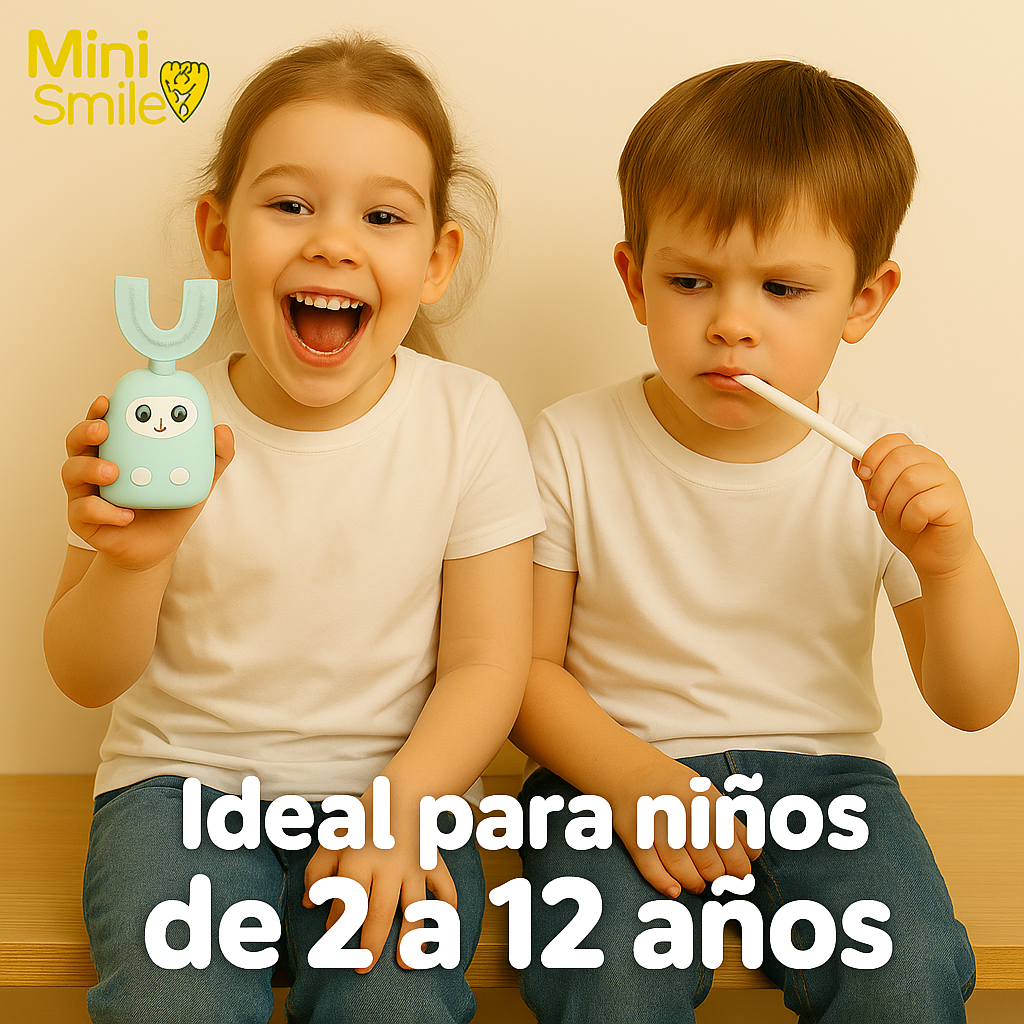 Cepillo 360 MiniSmile™ ¿Tu hijo odia cepillarse los dientes?