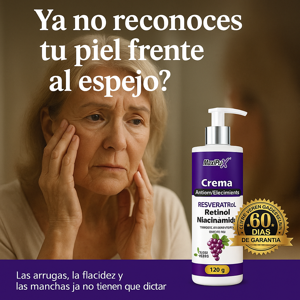 Maxiplux™- Combo Crema + Aceite Antienvejecimiento
