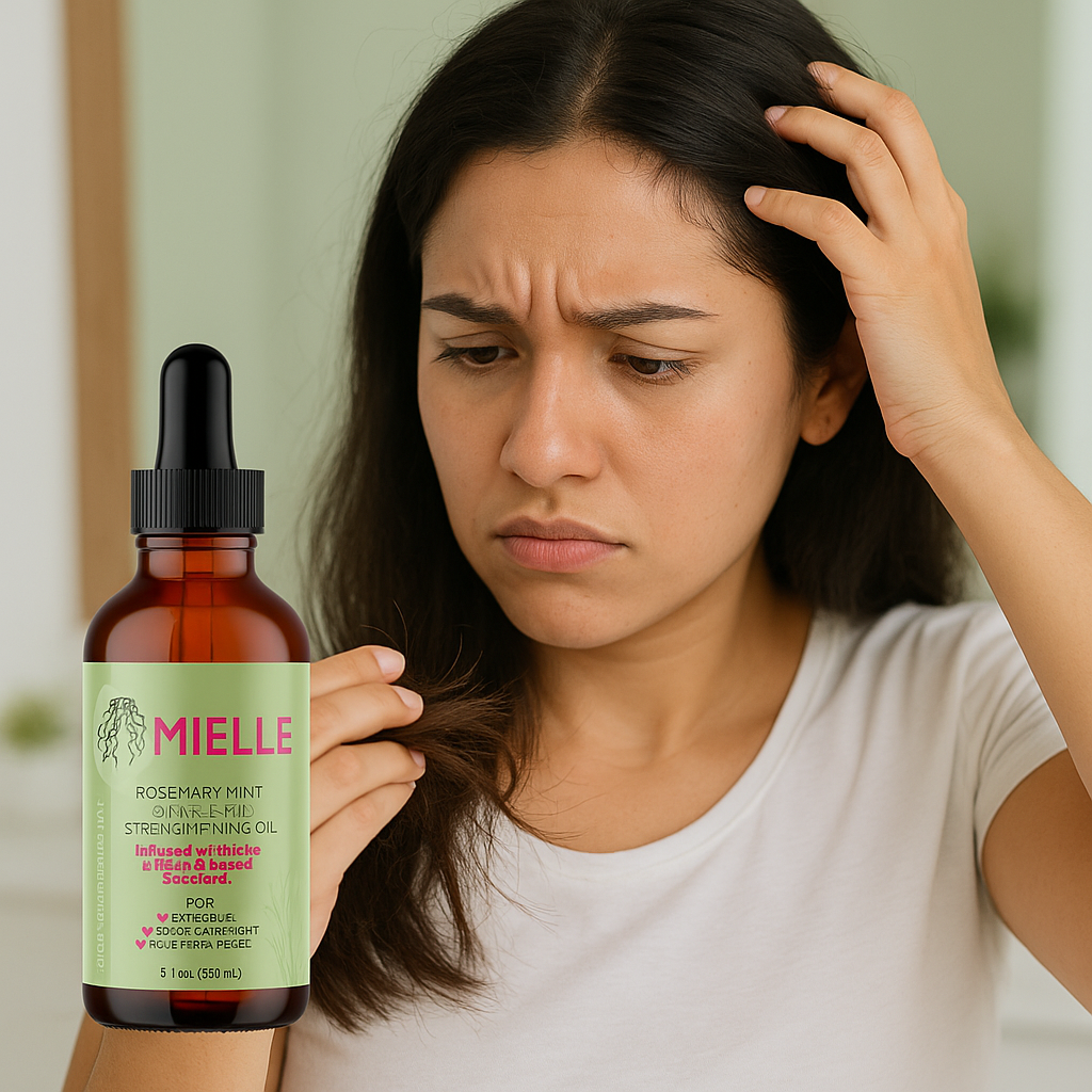 Aceite Fortalecedor Capilar Mielle Rosemary Mint