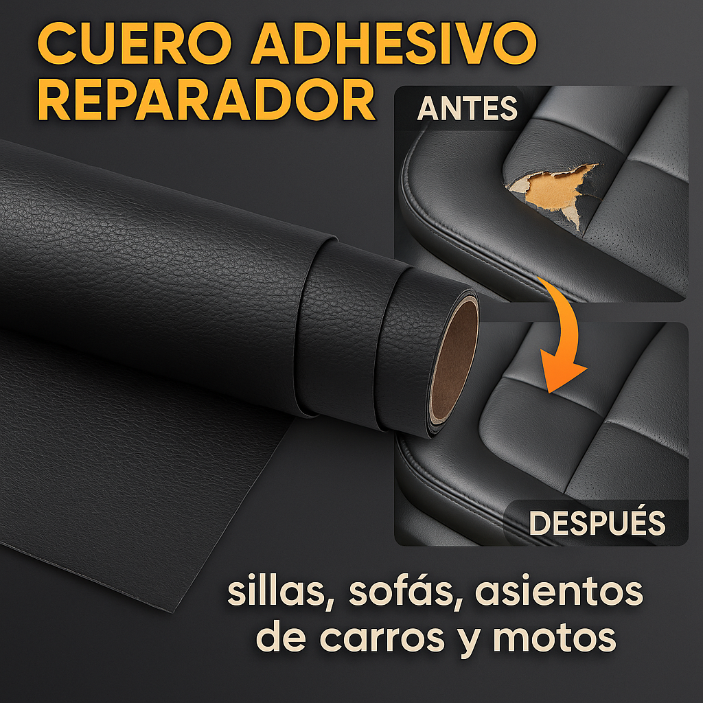 REPARADOR DE CUERO AUTOADHESIVO | 140 CM X 50 CM
