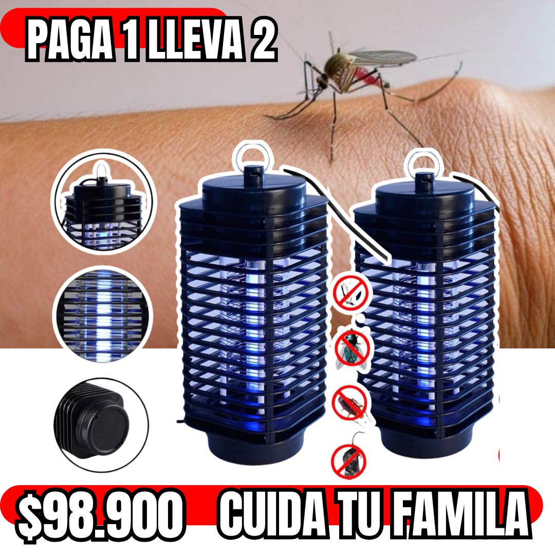 Lampara Mata Mosquitos - Proteje Tu Familia - PAGA 1 LLEVA 2