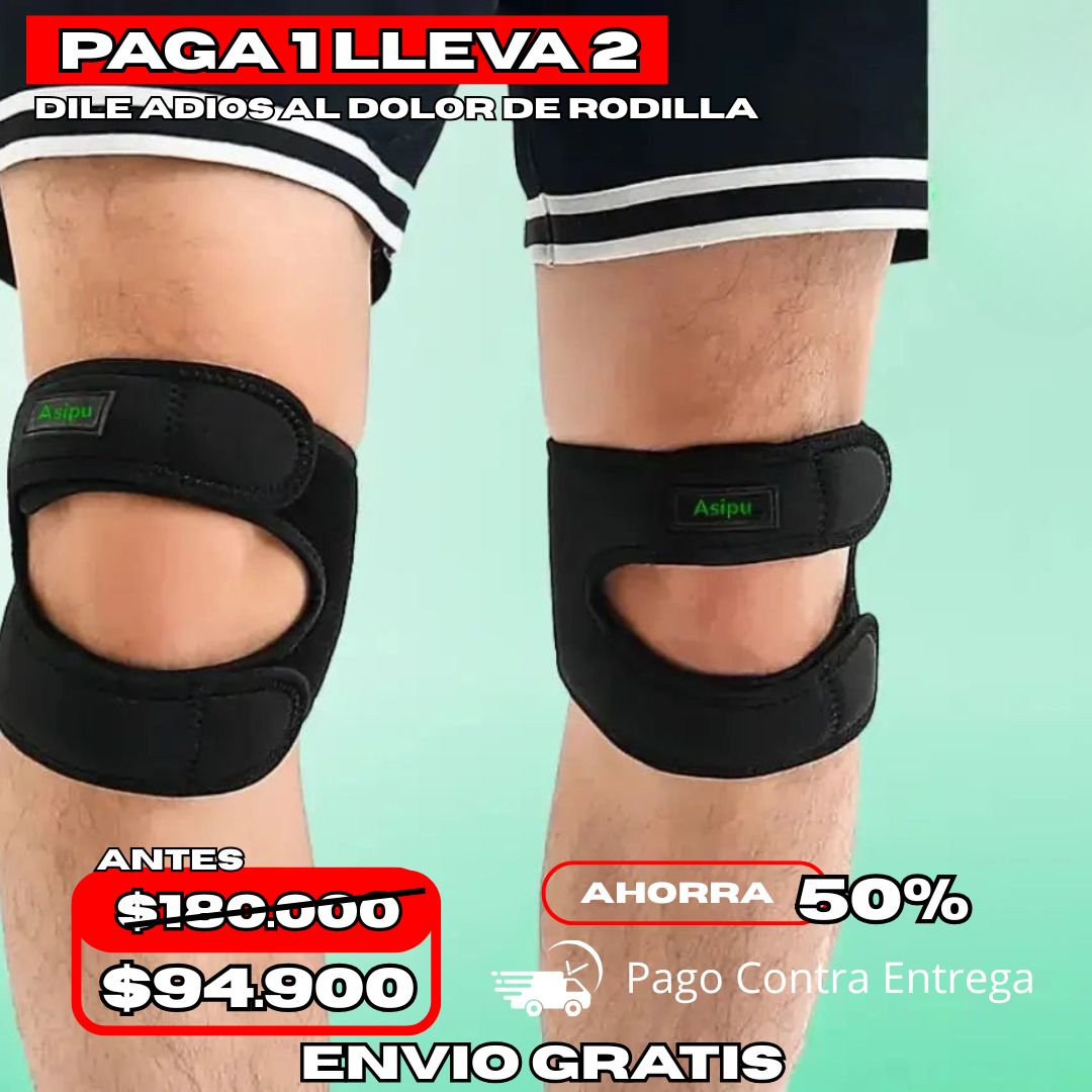 La rodillera Active Joint™: alinea correctamente la articulación de la rodilla en la vida cotidiana