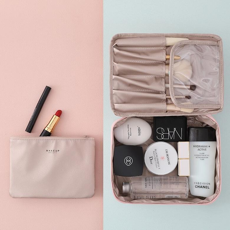 COSMETIQUERA MAKEUP BEAUTY™| Lleva todo lo que necesitas sin dejar nada atrás.