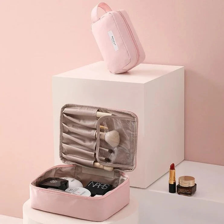 COSMETIQUERA MAKEUP BEAUTY™| Lleva todo lo que necesitas sin dejar nada atrás.