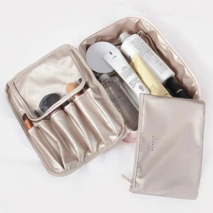 COSMETIQUERA MAKEUP BEAUTY™| Lleva todo lo que necesitas sin dejar nada atrás.