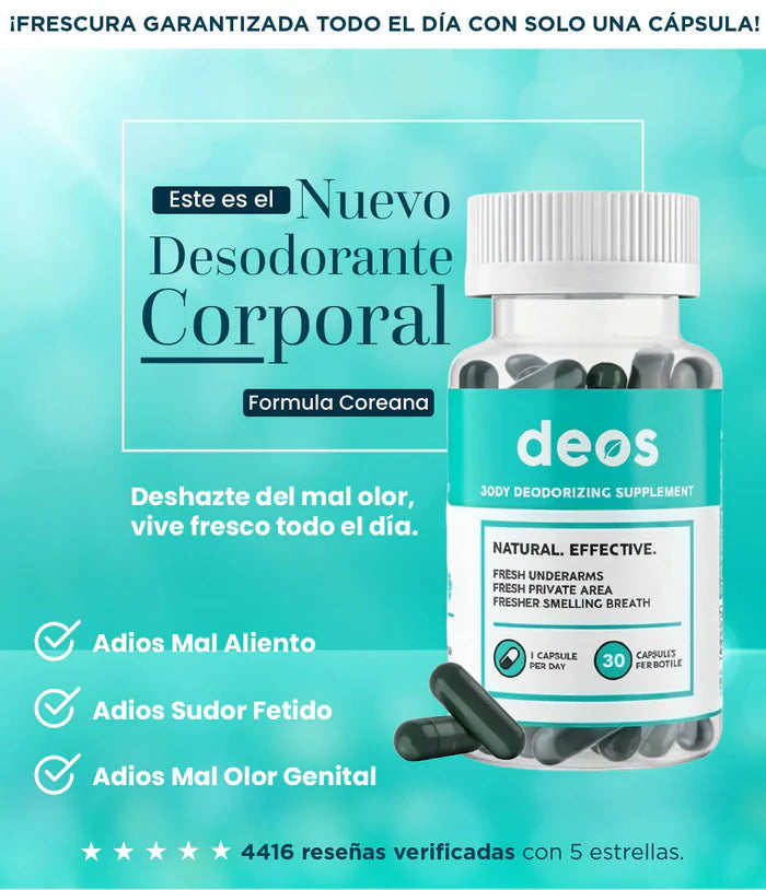 DEOS | Elimina los malos olores durante todo el día