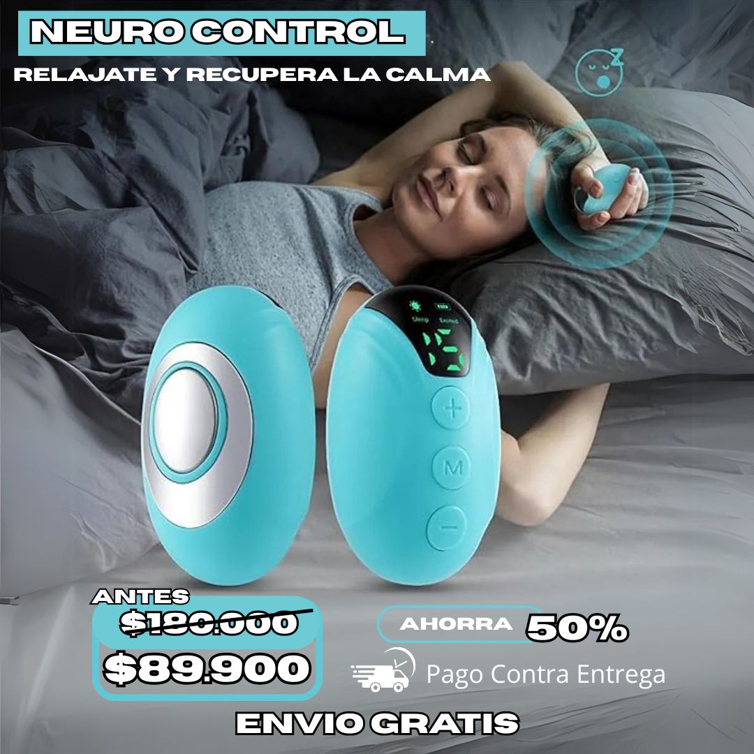 NeuroControl™: Tu aliado portátil contra la ansiedad y el insomnio