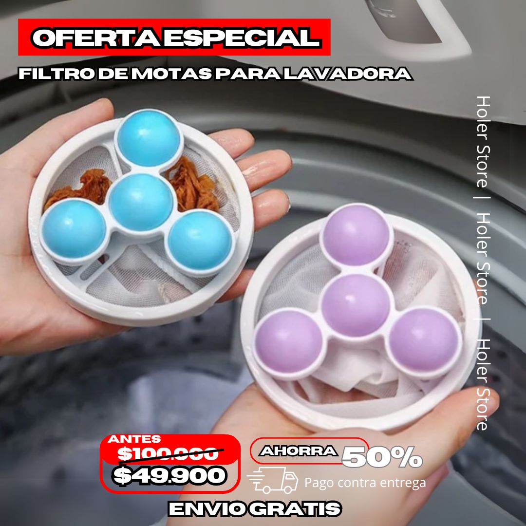 Filtro De Motas Flotante Para Lavadora