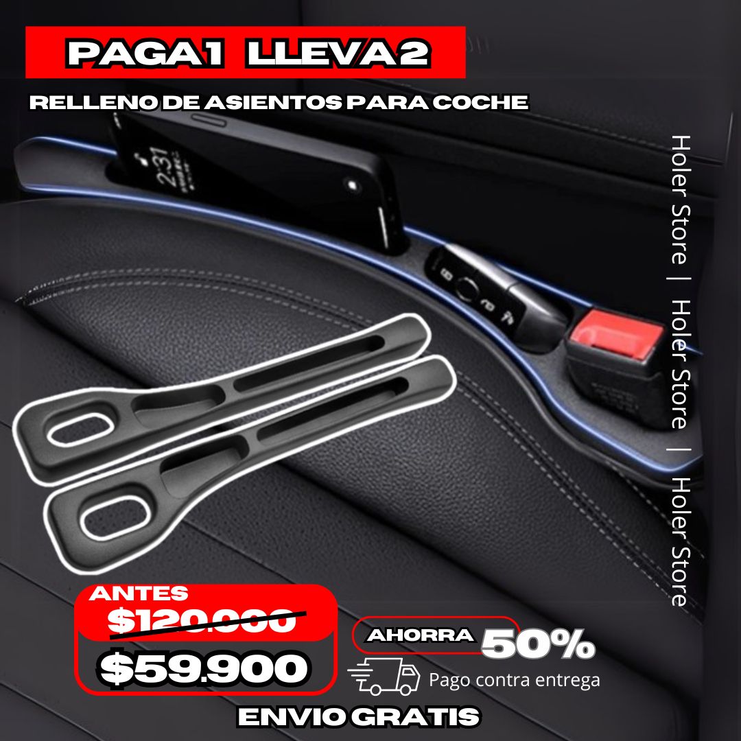 CAR CLEAR - Relleno De Asientos Universal Paga 1 Lleva 2