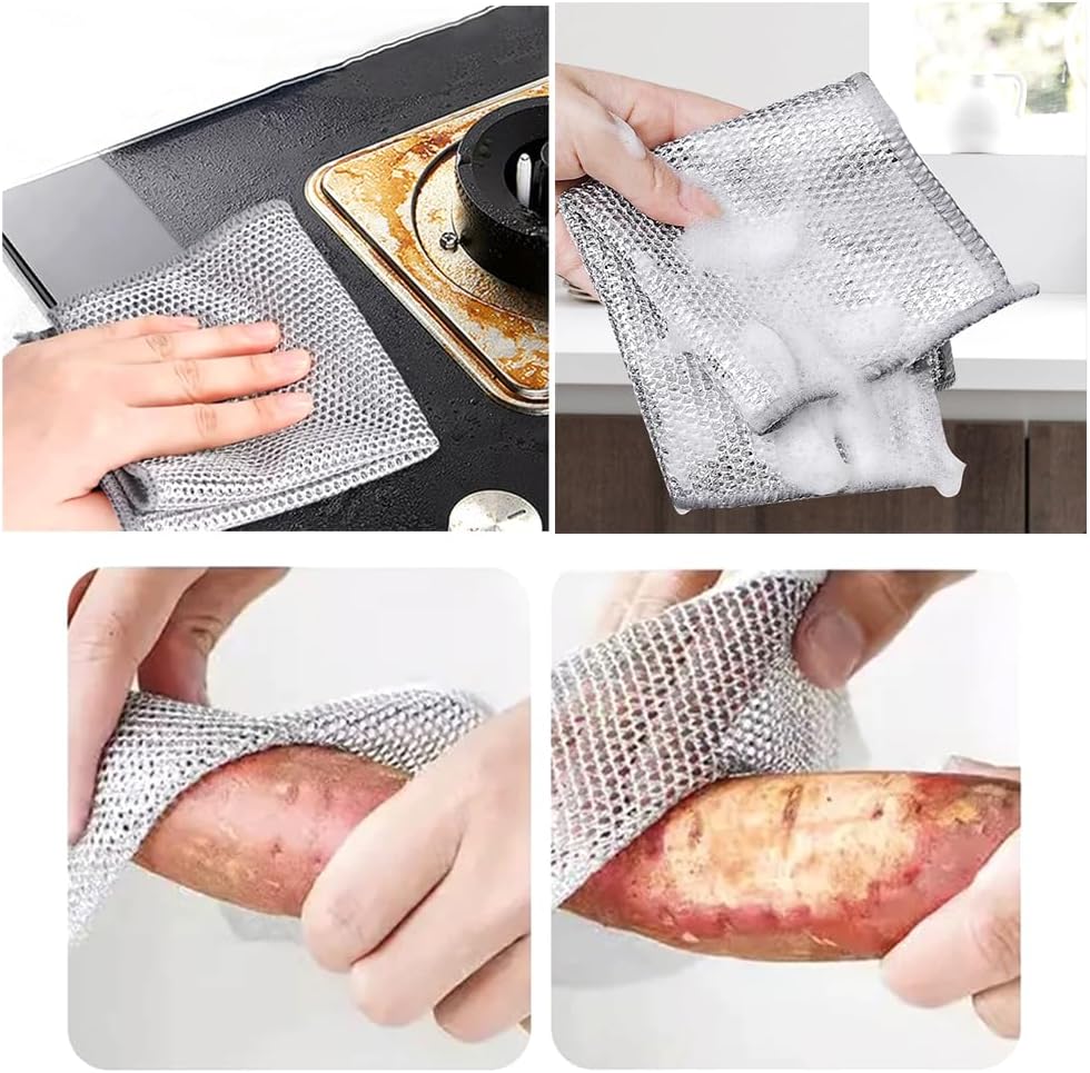 CleanPro – Paños mágicos que eliminan grasa X 10 unidades + PDF de 100 recetas GRATIS con tu compra