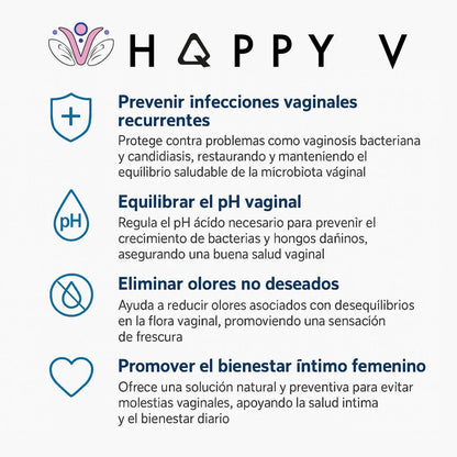 Happy V™ - Adiós al olor vaginal
