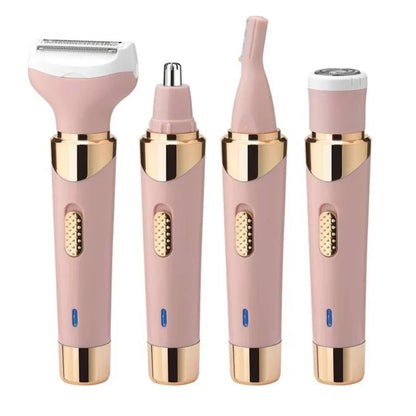 Depiladora Facial Corporal 4 En 1 Recargble