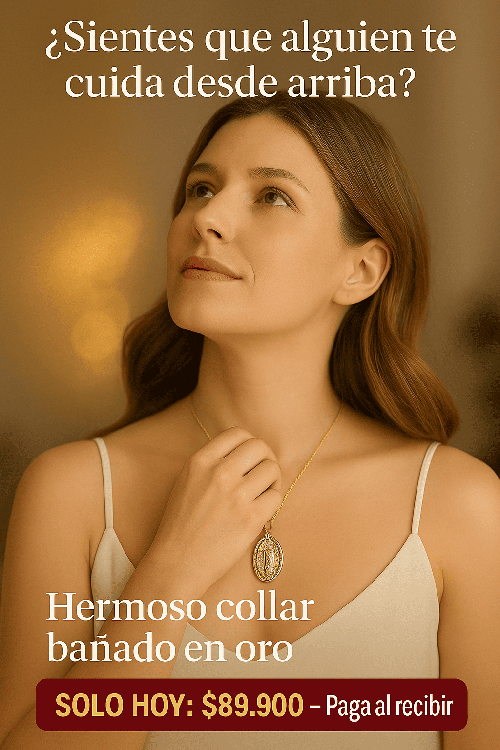 Hermoso collar Virgen de Guadalupe