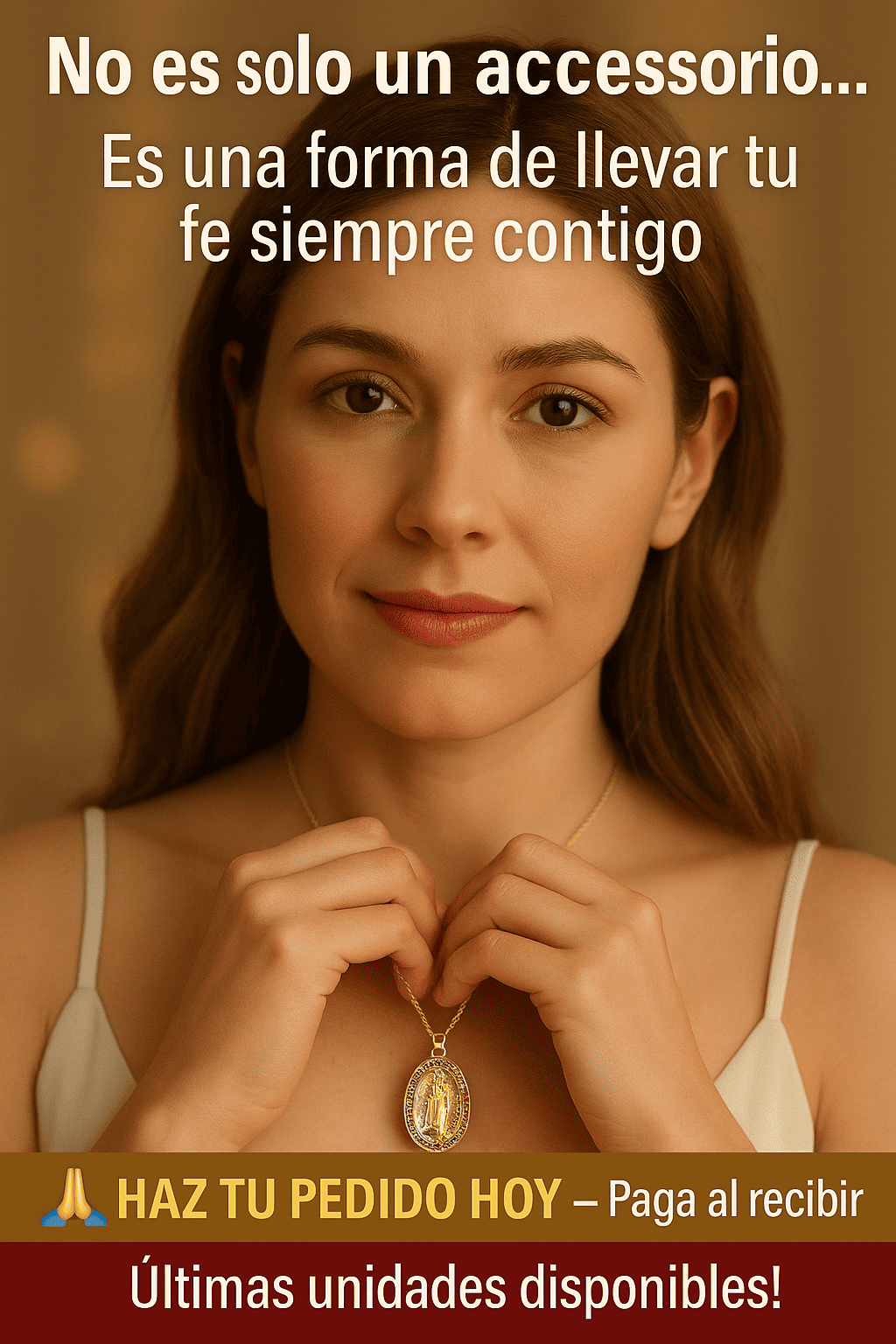 Hermoso collar Virgen de Guadalupe