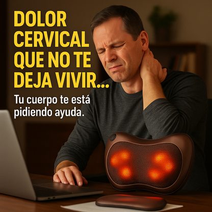 Serenik™- Almohada Masajeadora Con Infrarrojo + masajeador de pies