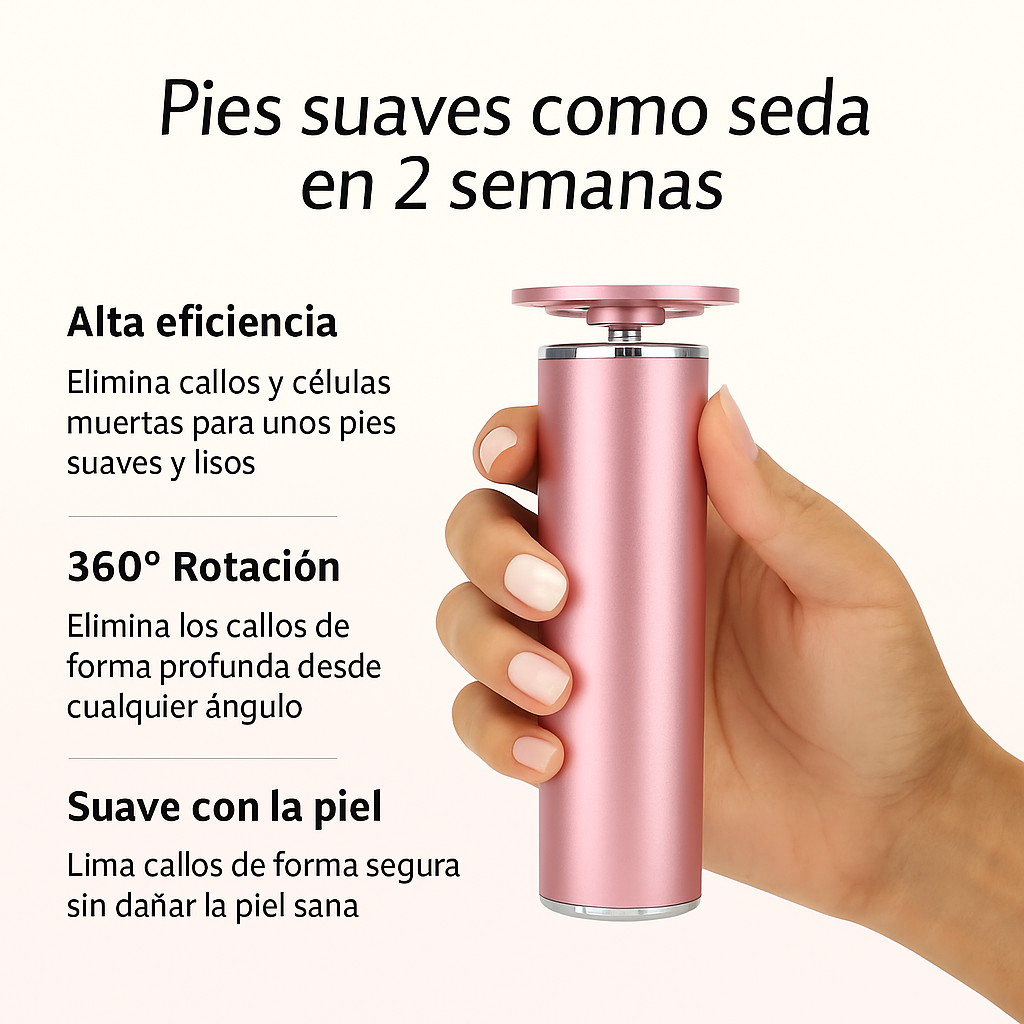 Lima Eléctrica para Pies – Pies Suaves sin Salón, en Casa