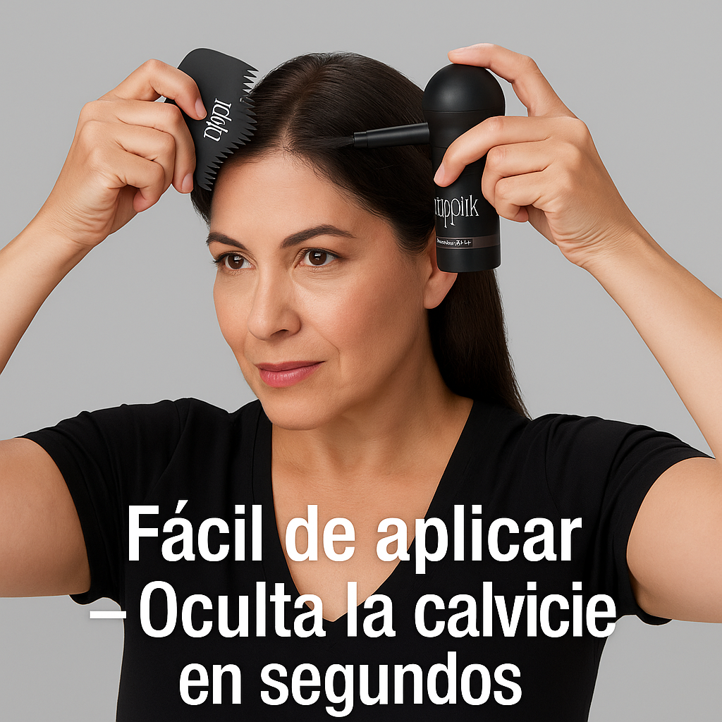 Toppik™ + Peine - Recuperá Tu Imagen en 10 Segundo