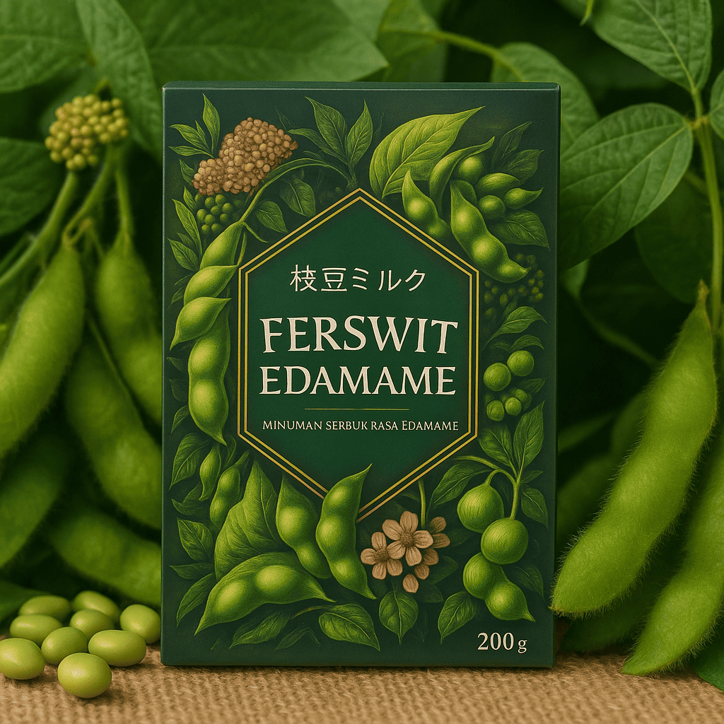 Ferswit Edamame™ | Leche vegetal hecha con soya tierna