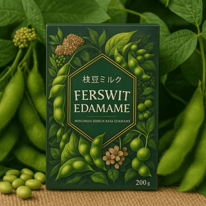 Ferswit Edamame™ | Leche vegetal hecha con soya tierna