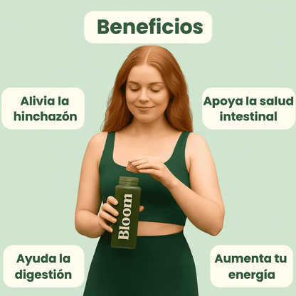 Bloom™ | Apoya la digestión, reduce la hinchazón y mejora tu energía con superalimentos y probióticos.