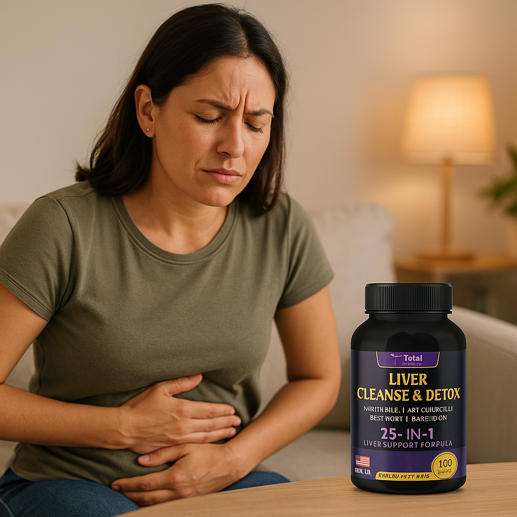 Liver Cleanse & Detox – Fórmula 25 en 1 para cuidar tu hígado y sentirte más liviano