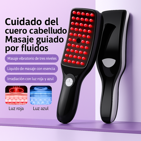 Cepillo Masajeador Vaporizador – Bienestar y renovación desde la raíz