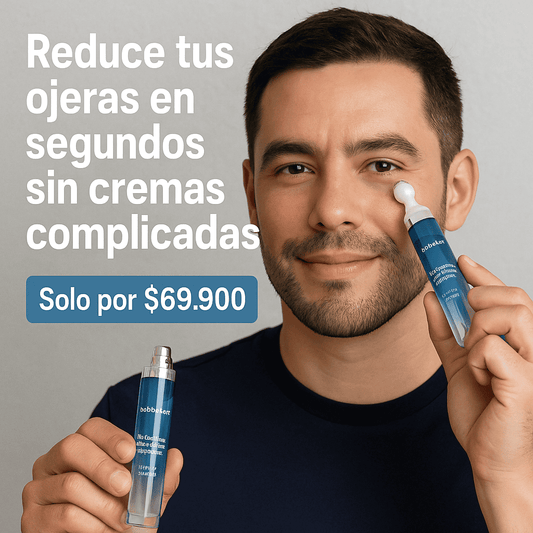 Sérum Contorno de Ojos 5% Cafeína con Roller 360° – Efecto Refrescante para Hombres