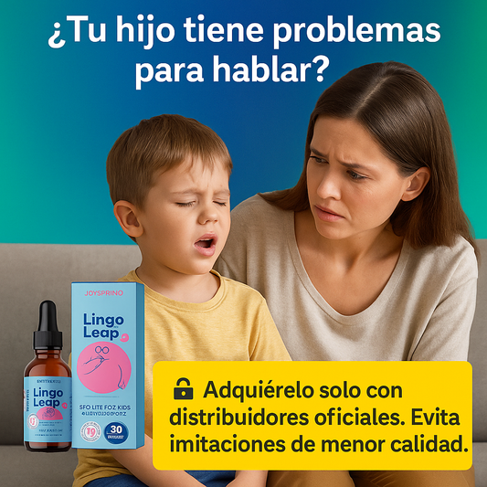 Lingo Leap – Suplemento natural que apoya el desarrollo del lenguaje en niños.