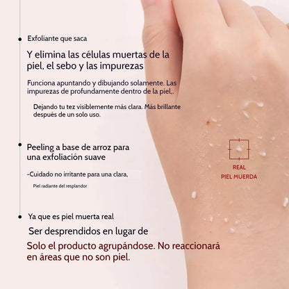 Ampolla Facial Dr. Melaxin – Nutrición Iluminadora de Arroz Blanco y Negro